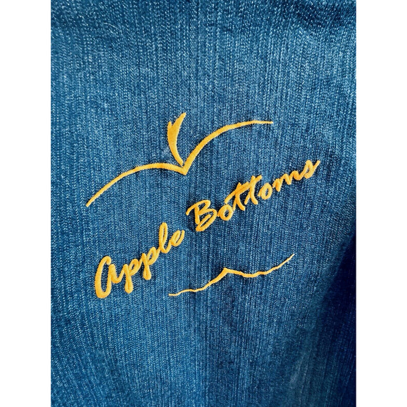 Y2K APPLE BOTTOM JEANS WOMEN'S JEAN JACKET SIZE 2XL - Picture 3 of 6